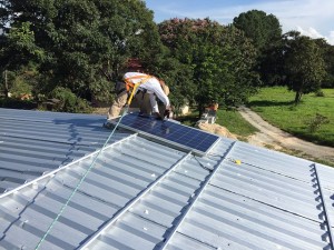 Maintenance panneau solaire