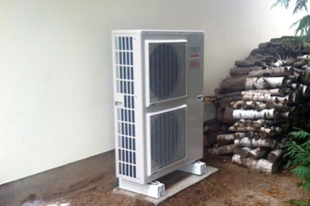 Pompe a chaleur radiateur tiede