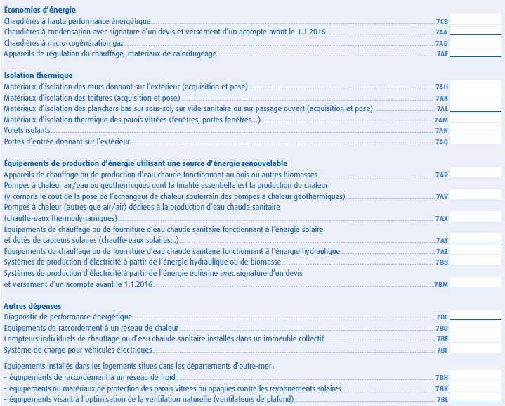 Pompe a chaleur credit impot 2016