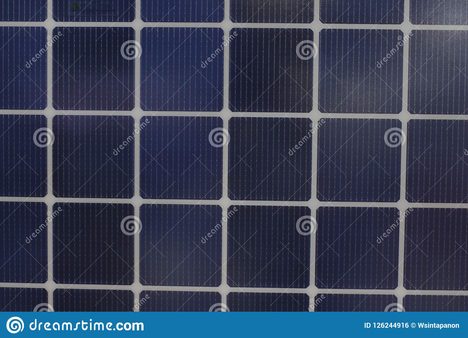 Panneau solaire exposition