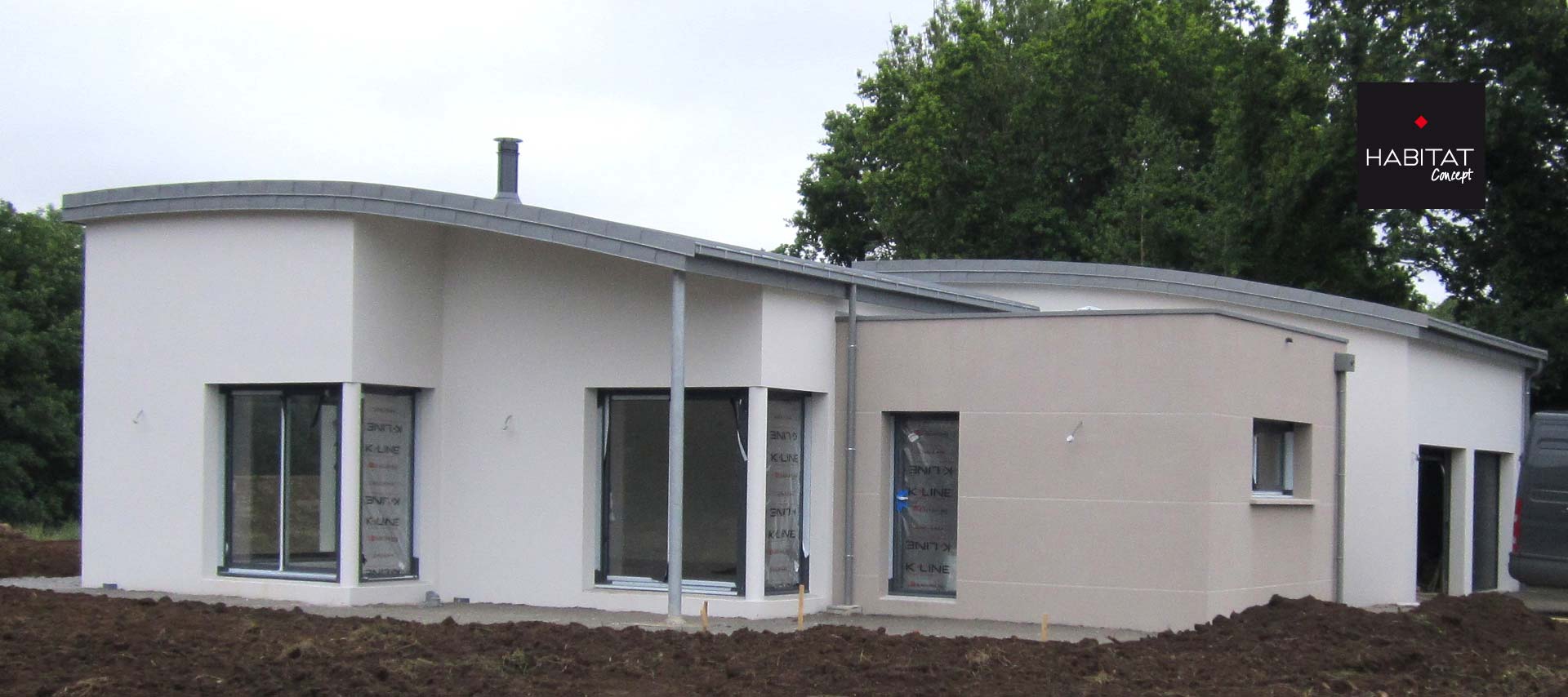 Pompe a chaleur habitat concept