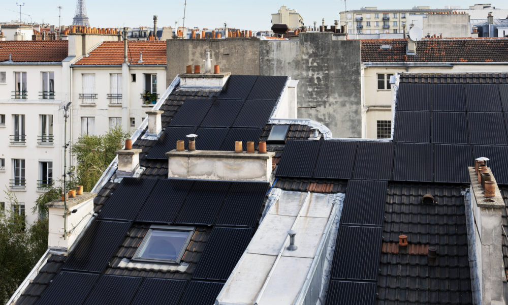 Copropriété panneau solaire