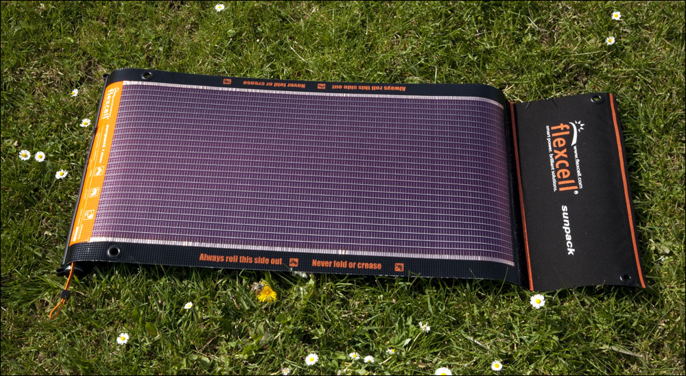Panneau solaire survie