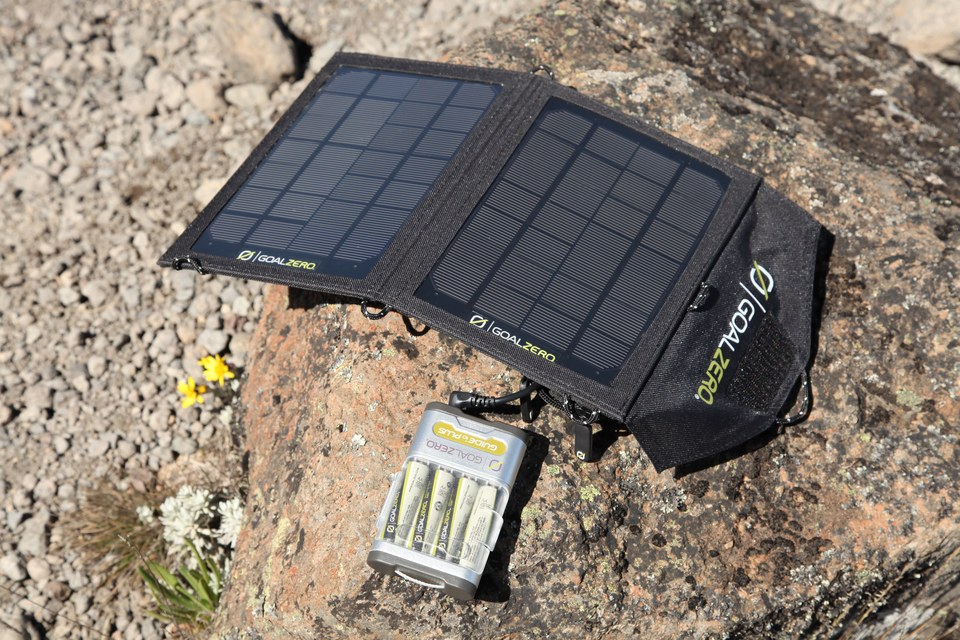 Panneau solaire pour trekking