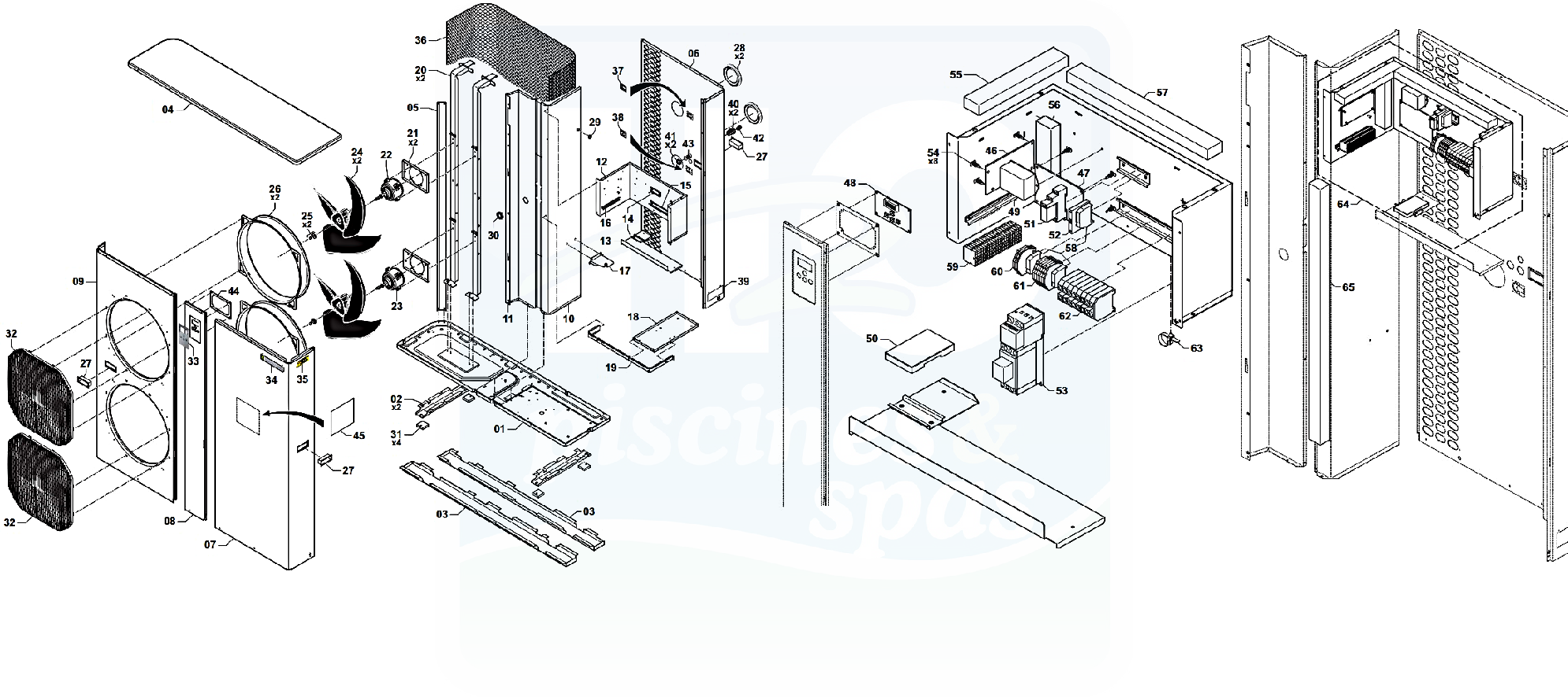 Piece detachees pompe a chaleur