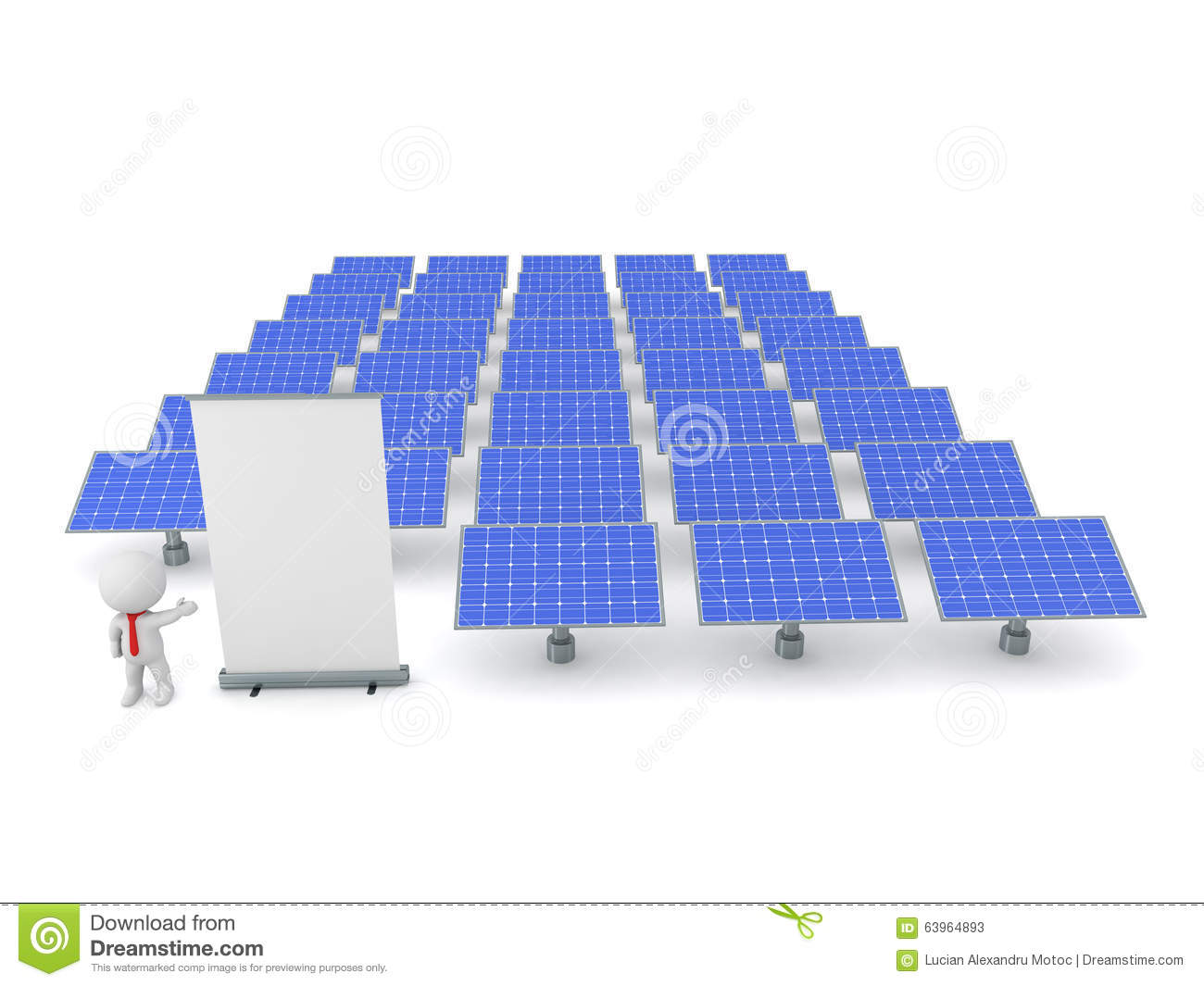 Affiche panneau solaire