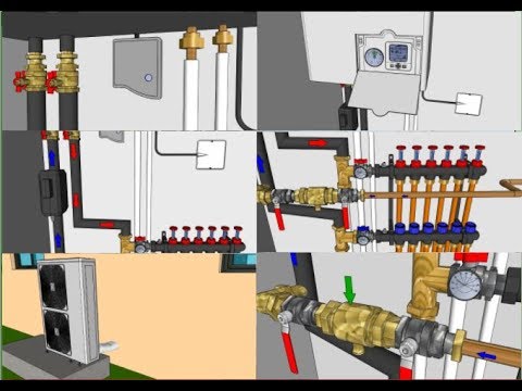 Schema montage pompe a chaleur air eau