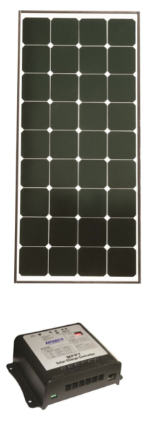 Panneau solaire black booster 170w