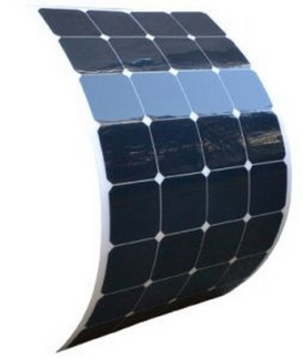 Panneau solaire souple pare brise