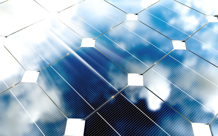 Panneau solaire origami