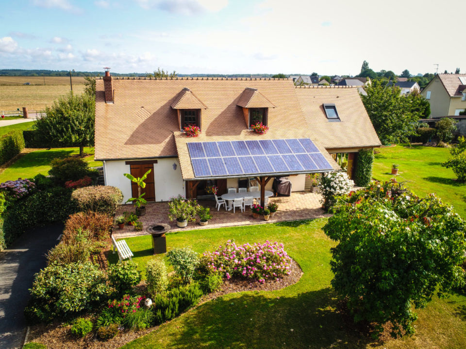 Achat maison avec panneau solaire