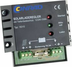 Regulateur panneau solaire conrad