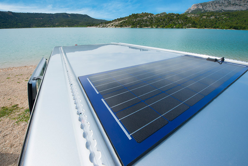 Panneau solaire fourgon prix