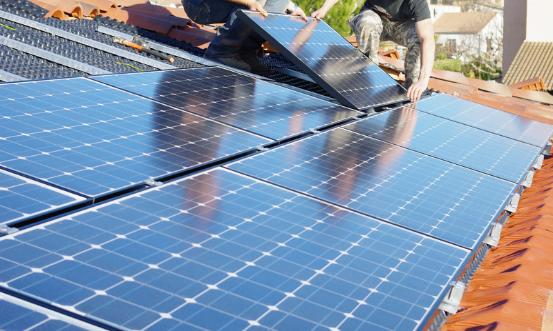Achat et pose panneau solaire