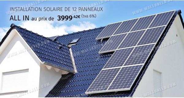 Panneau solaire prix et installation