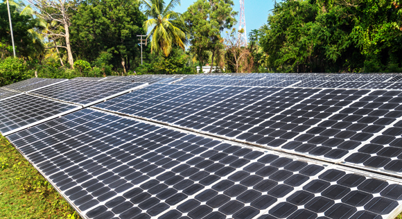 Relever panneau solaire