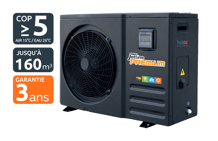 Pompe a chaleur piscine jetline 100