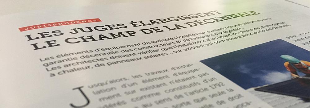 Pompe à chaleur assurance décennale