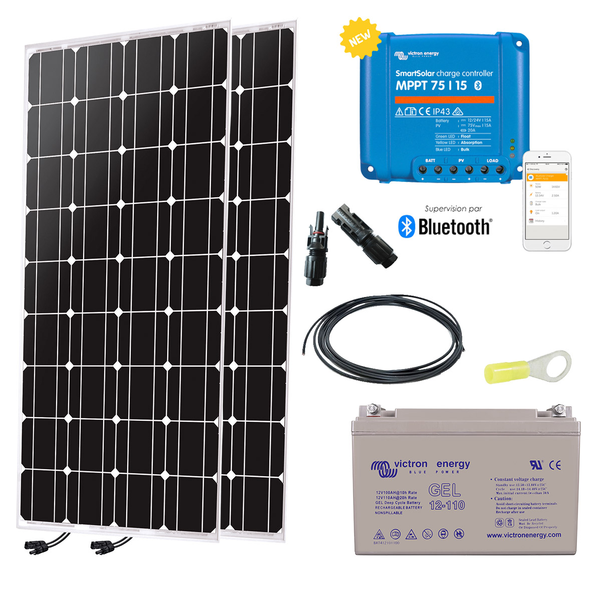Kit panneau solaire promo