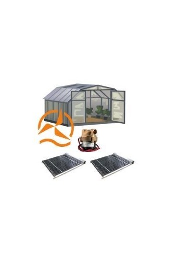 Chauffage serre panneau solaire