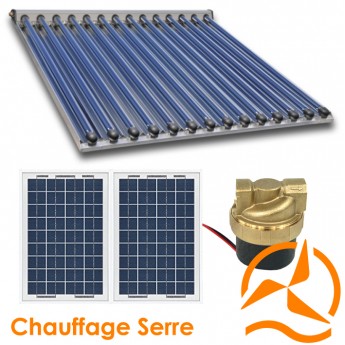 Panneau solaire chauffage portable