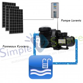 Kit panneau solaire pompe