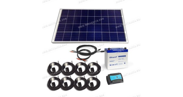 Kit panneau solaire 6v