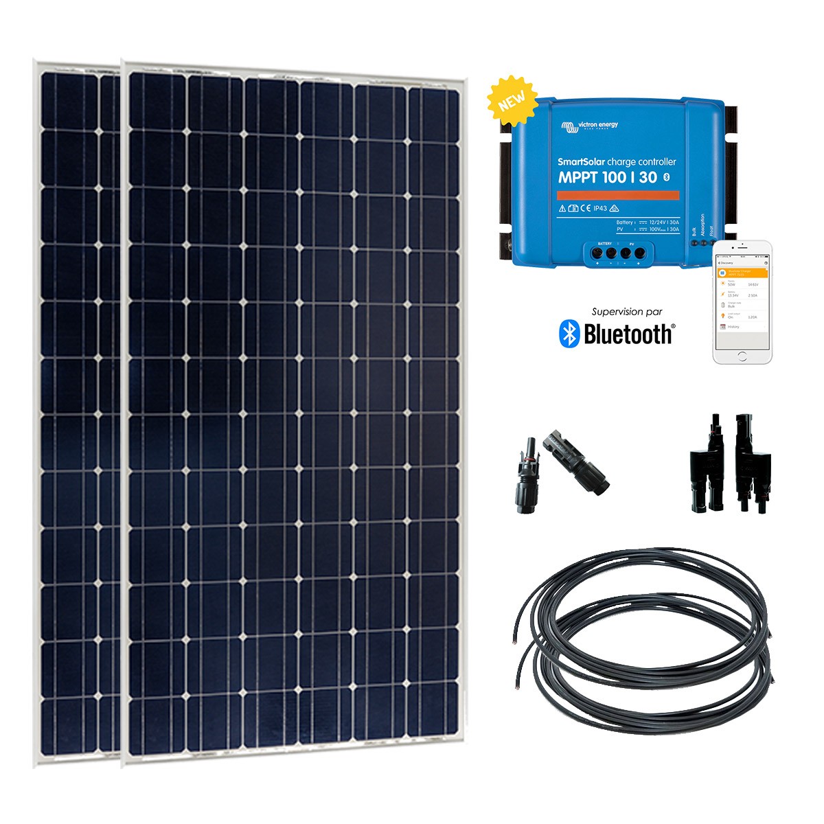 Kit panneau solaire 12v bateau