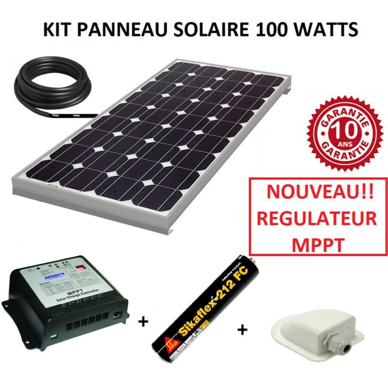 Panneau solaire all black