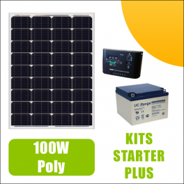 Panneau solaire 100w 12v poly