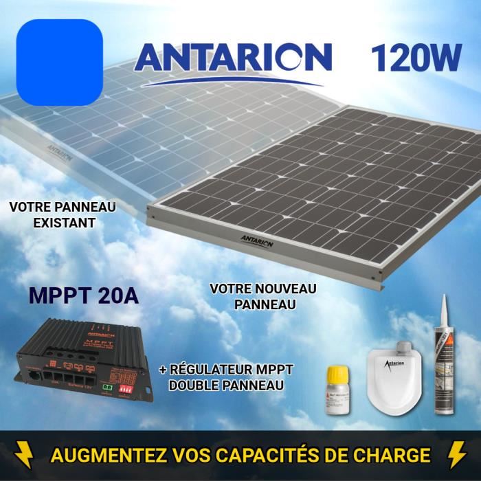 Panneau solaire 120w camping car