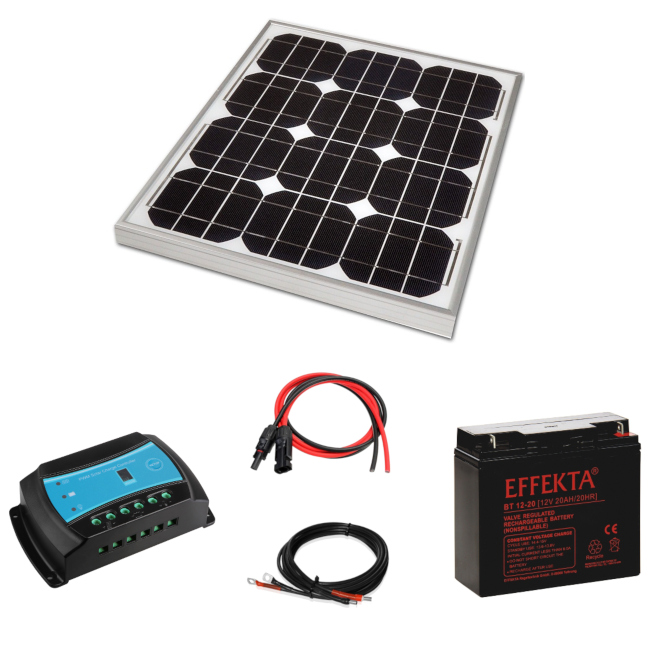 Panneau solaire 12v pour batterie