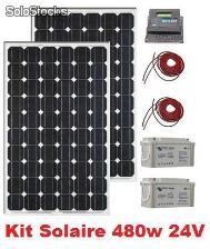 Panneau solaire 24v 500w