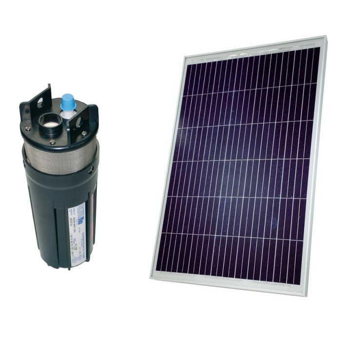 Pompe puit panneau solaire