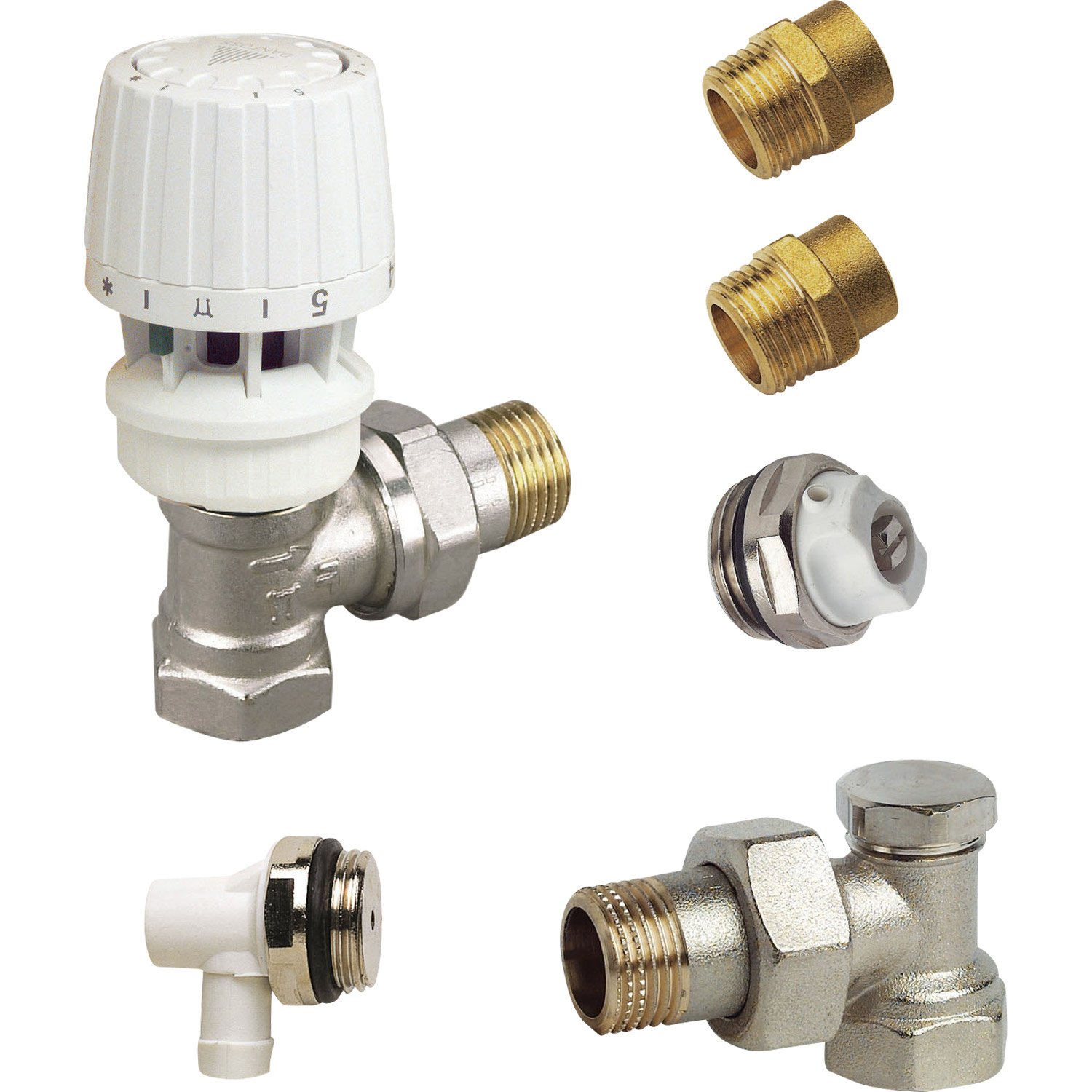 Pompe a chaleur et robinet thermostatique