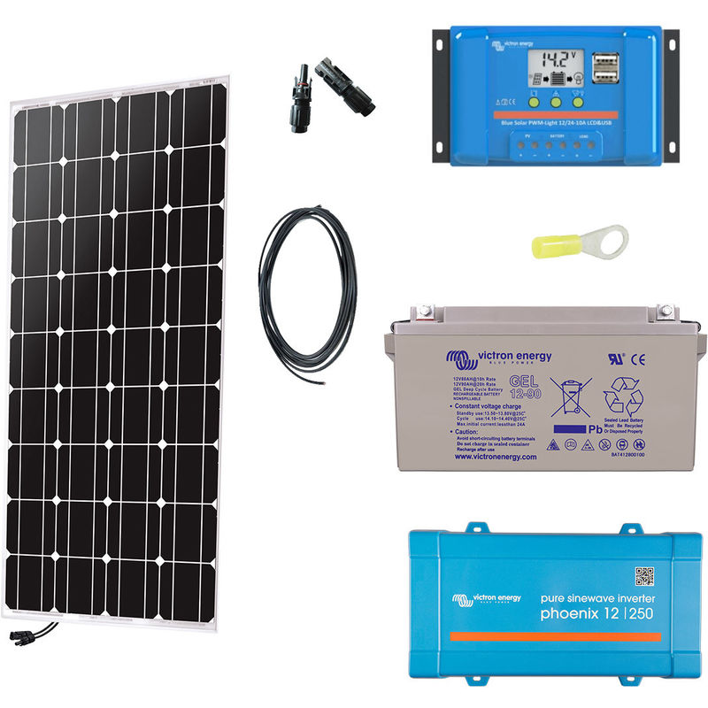 Panneau solaire 100w 12v mono victron energy