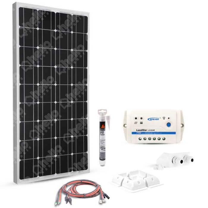 Panneau solaire 160w pour camping car