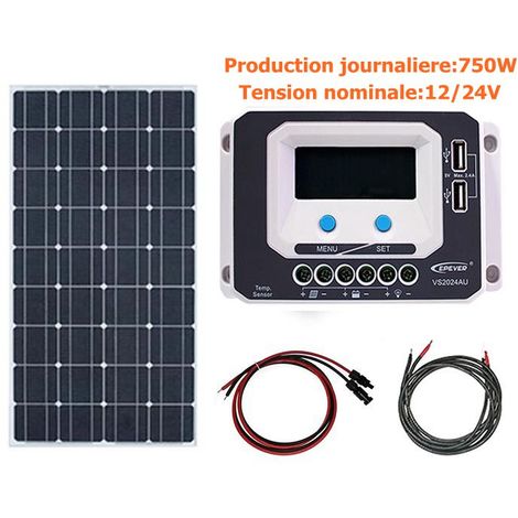 Kit panneau solaire 750w