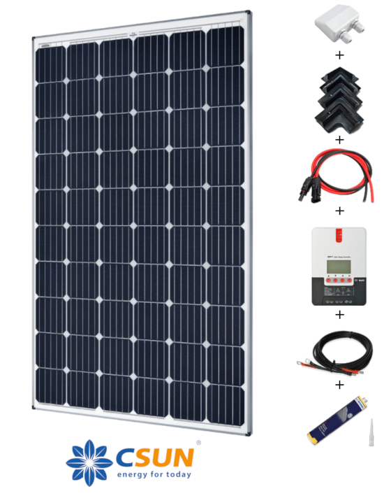 Puissance panneau solaire pour charge batterie