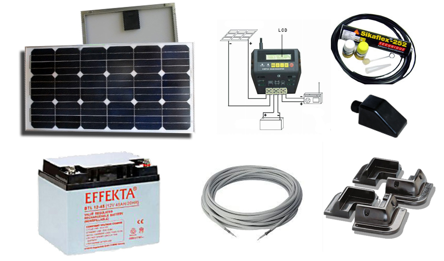 Panneau solaire 12v camping car