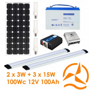 Eclairer un panneau solaire avec des leds
