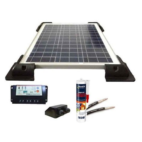 Panneau solaire pour camion amenage