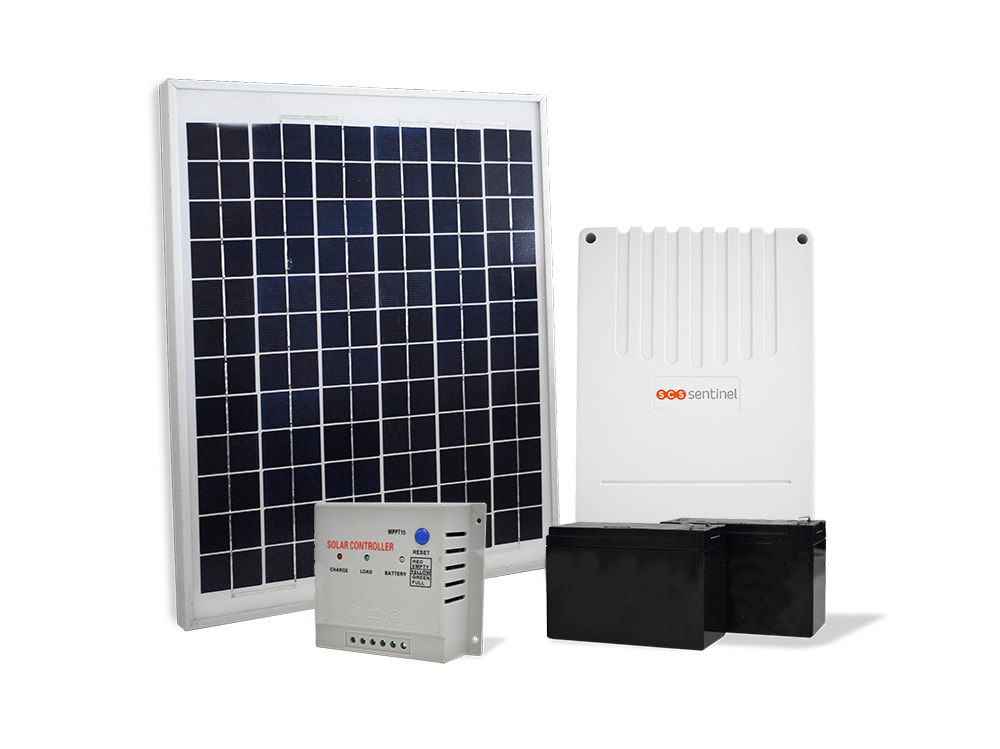Panneau solaire motorisation portail