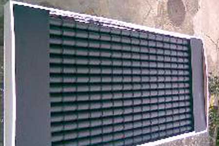 Plexiglass panneau solaire