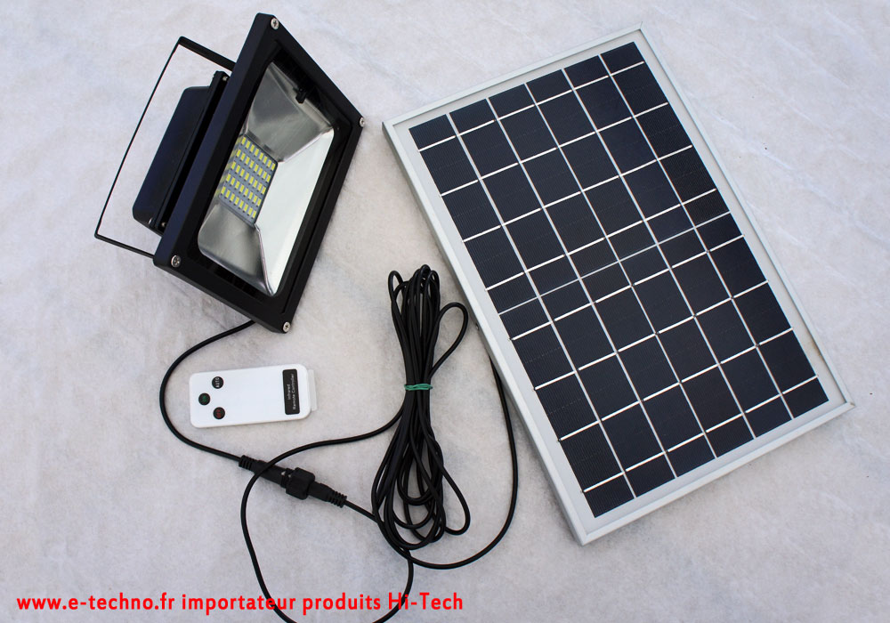 Lampe solaire avec panneau