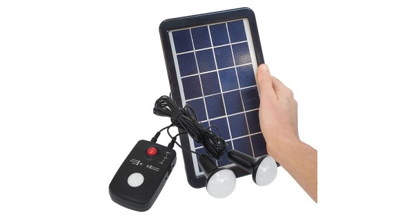 Petit panneau solaire pour eclairage led