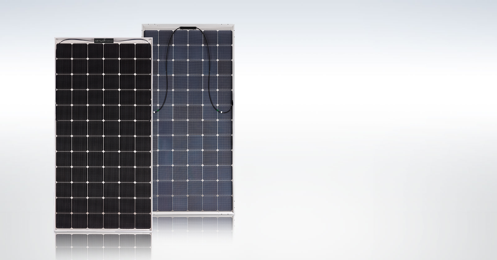 Panneau solaire biface