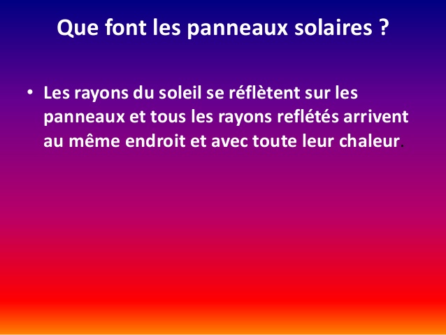 Panneau solaire a quoi sa cert