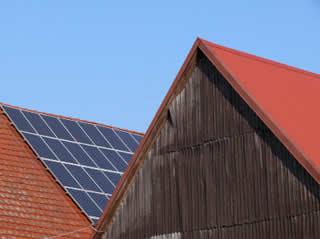 Location de toit pour panneau solaire
