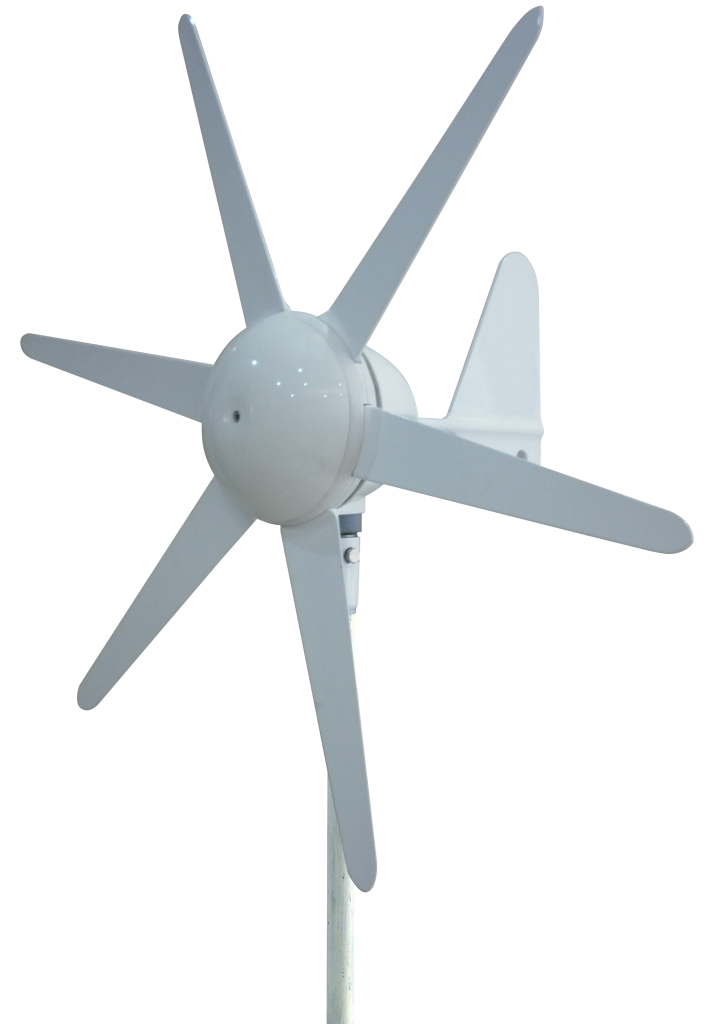 Eolienne plus panneau solaire